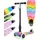 BoldCube Tretroller Big 3 Wheel Scooter Graffiti - Bunt