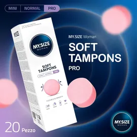 MY.SIZE Woman Soft Tampons PRO 20 St.