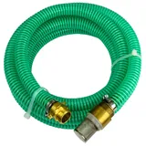 stabilo-sanitär Saugschlauch Garnitur 7 m 1 Zoll grün