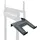 Hagor HP Twin Lift - Laptop Holder Black Optinale Laptop-Ablage