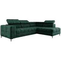 XXL Ecksofa Couch mit Schlaffunktion, Schlafsessel mit Bettfunktion L Form, Big Sofa, Schlafsofa mit Bettkasten, Ecksofa mit Schlaffunktion 280 cm breit, Sofa mit Schlaffunktion (Rechts, Cloud 39)