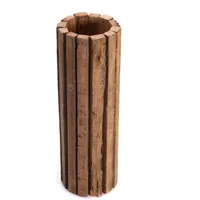 Creedwood Deko-Säule, Natur, Holz 18x55x11 cm, Wohnzimmer, Wohnzimmertische, Blumenständer