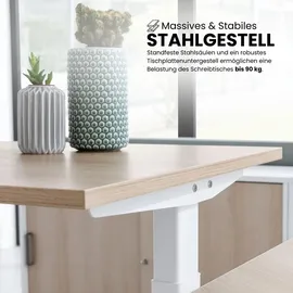bümö Schreibtisch XBHM Grau