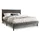 home collective Polsterbett 160 x 200 cm Grau