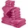REDBEST Chicago Handtuchset 10-tlg. rosa