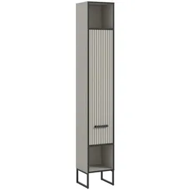 xonox.home Hochschrank Bagno 30 x 192 x 32 cm grau