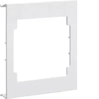 Hager R81229016 Blende CEE-Steckdose PVC BR OT 120 vweiß