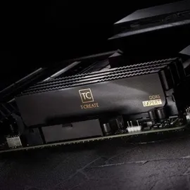 Team Teamgroup T-CREATE Expert 2 x 16GB, 6000 MHz, DDR5-RAM, DIMM), RAM, Schwarz