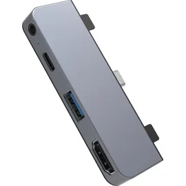 Hyper Drive 4-in-1 USB-C Hub iPad Pro Grau
