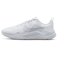 Nike Downshifter 12 Damen white/pure platinum/metallic silver 38