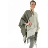 Antonio Kuscheliger Damenponcho - beige