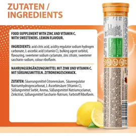 eväm Zink plus Vitamin C Brausetabletten 20 Stück