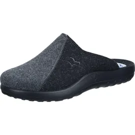 FLY FLOT Pantoffeln Schwarz/Grau 43