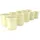 FixedByU Putzeimer 16 Liter Beige 10 St.