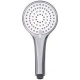 Primaster Handbrause Water Move chrom-weiß, 3 Strahlarten 100mm