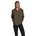 Ladies Basic Pull Over Jacket Grün