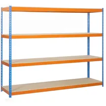 Simonrack Ecoforte 1206-4 Regalsystem Blau Und Orange Robust