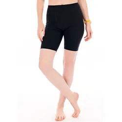 Smoon Menstruations-Radlerhose - mittelstarke Blutung vêtement running femme - Noir - M