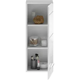 xonox.home Hängeschrank Linus Hochglanz Weiß 30 cm eintürig