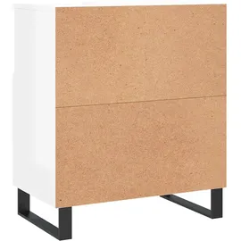 vidaXL Sideboard Hochglanz-Weiß 60x35x70 cm Holzwerkstoff