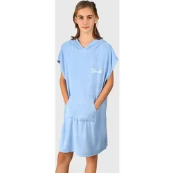 BRUNOTTI Kinder Poncho Airly Girls Poncho, Bluebell, ONE SIZE