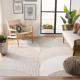 BEIMO Teppich Wohnzimmer Teppich Schlafzimmer, Waschbarer Teppich 120x170 cm, Modern Abstrakt Design großer Teppich Kurzflor, Weiche Teppiche rutschfest mit Greifer, Khaki