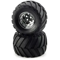 TAMIYA Reifen mit Felgen hinten Schwarz 309805619