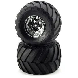 TAMIYA Reifen mit Felgen hinten Schwarz 309805619