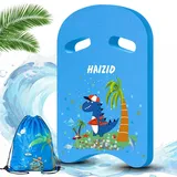 RANJIM Schwimmbrett Kinder, Schwimmhilfe Schwimmen Kickboard, Schwimmbrett Kickboard für Kinder mit Griffen und Muster, Dinosaurier Schwimmbrett Kinder ab 3, Schwimmbretter für Schwimmübungen Training