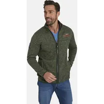 Jan Vanderstorm Strickfleecejacke KOLMUND Herren Oliv 3XL