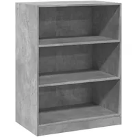vidaXL Kleiderschrank 77x48x102 cm grau