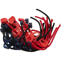 Duotone Winding Post rubber cord 10x sets red-black Kite