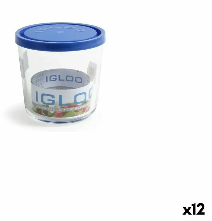 Topf Borgonovo Igloo Blau 800 ml (12 Stück)