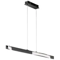 Fischer & Honsel LED-Pendelleuchte Bridge Alu, Eisen, Stahl Metall Schwarz