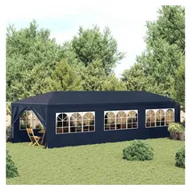 furnicato Partezelt 9 x 3 m Blau