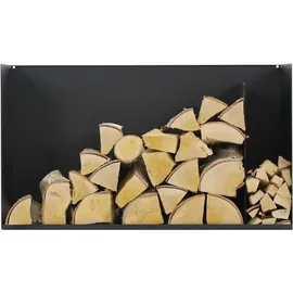 Magnus Kaminholzregal R126 Holz, Stahl 70 x 35 x 40 cm Schwarz