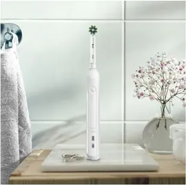 Oral-B Pro 1 750 Design Edition weiß + Reiseetui