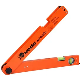 NEDO Winkelmessgerät Winkelfix Messber.0-180Grad Schenkel-L.43cm Nedo