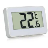 Digital-LCD-Kuehlschrank-Thermometer Kuehlschrank-Tiefkuehlschrank-Thermometer mit einstellbarem Magneten fuer den Standfuss Frostalarm