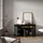 SKRAUT HOME Sideboard 150 x 75 x 35 cm Schwarz