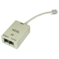 Lindy Telefon-Splitter - RJ-11 (W) zu RJ-11 (M)
