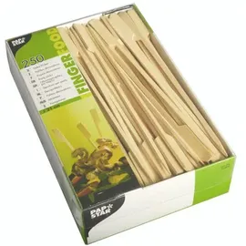 Papstar Grillspieß 21 cm transparent