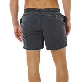 Rip Curl Offset Washed Volley Schwarz S
