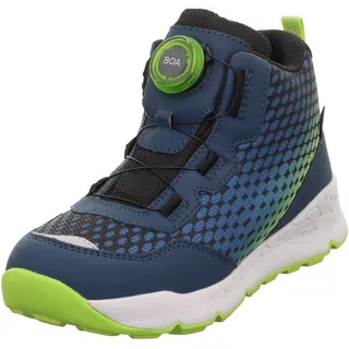 superfit Free Ride leicht gefütterte Gore-Tex Sneaker, BLAU/HELLGRÜN 8000