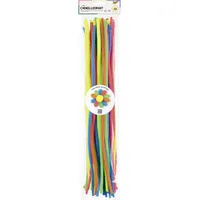 Folia Chenilledraht NEON Pfeifenputzer 100 Stück 50 cm x Ø 8 mm