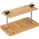 Relaxdays Tofupresse 17,5 x 25,5 x 14 cm Natur
