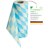 Sensalux Vlies-Tischläufer 30 cm x 25 m Bayrischblau
