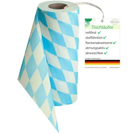 Sensalux Vlies-Tischläufer 30 cm x 25 m Bayrischblau