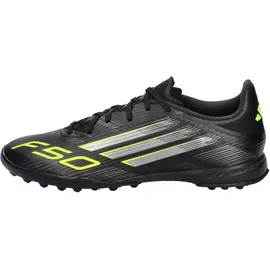 adidas F50 League TF Herren Core Black/Iron Metallic/Lucid Lemon 43 1/3
