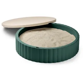 Liewood Sandkasten Saul mit Dach grün/sandy